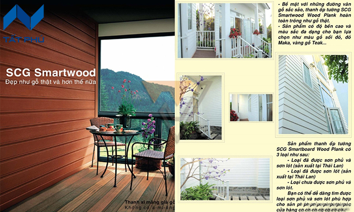 Giả gỗ scg smartwood Thái Lan – Đỉnh cao của sự sáng tạo