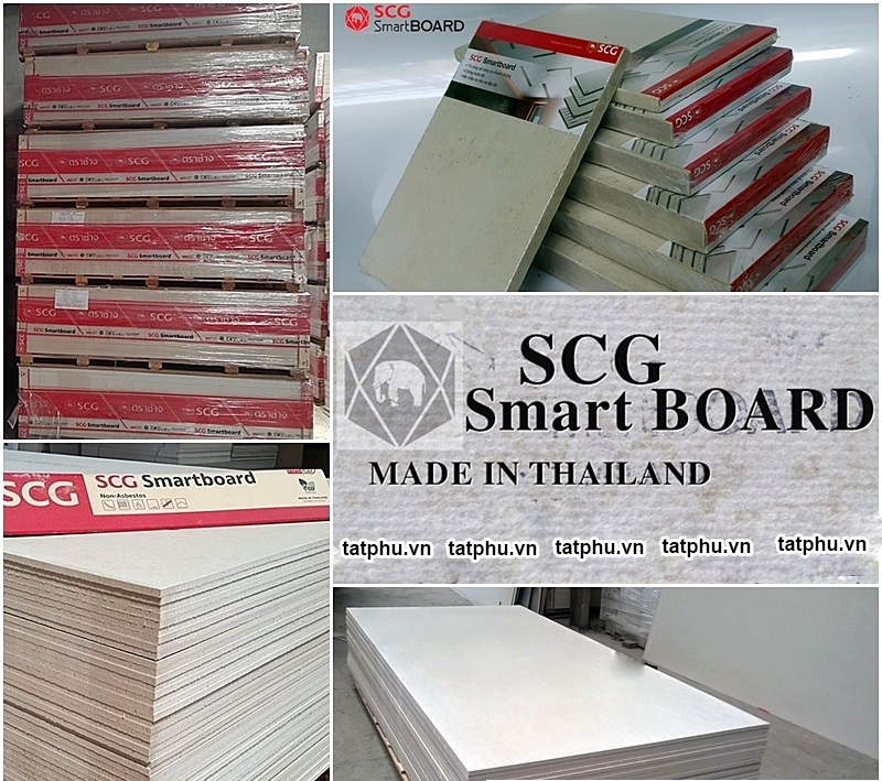 Báo giá tấm xi măng sợi SMART BOARD SCG Thái Lan Sỉ và Lẻ 2023