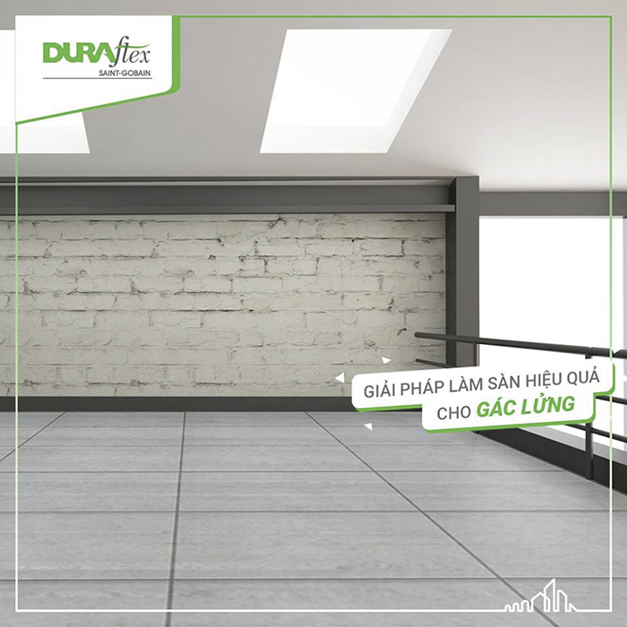 Sàn nâng bằng tấm Duraflex 2X – Giải pháp cơi nới không gian đầy hiệu quả