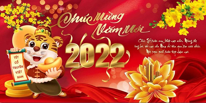 Thư cảm ơn và chúc mừng năm mới – Xuân Nhâm Dần 2022