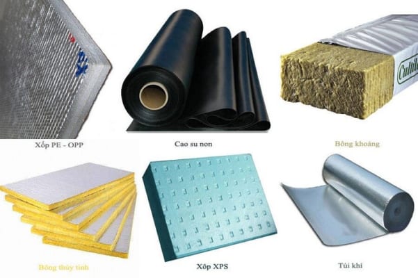 Các vật liệu chống nóng cho nhà ở phổ biến trên thị trường